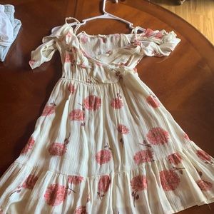 Illa Illa Cross-chest, off the shoulder dress